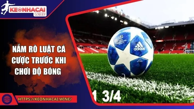 Nắm rõ luật cá cược trước khi chơi độ bóng 